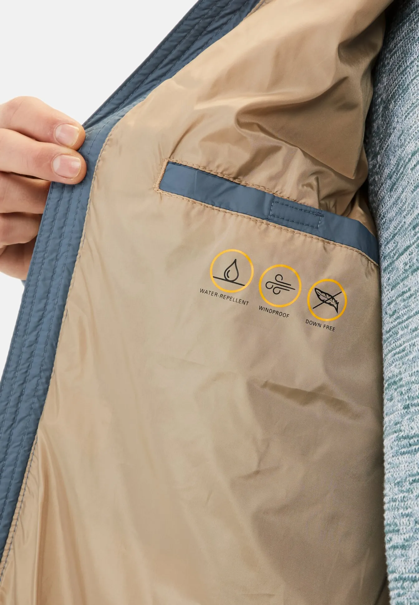Herren Camel Active Jacken & Westen^Steppblouson mit Stehkragen