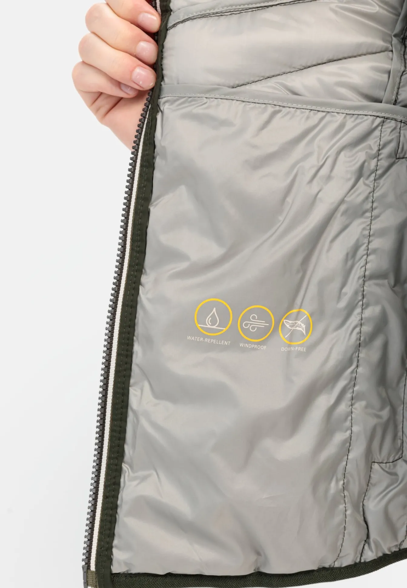 Damen Camel Active Jacken & Westen^Steppjacke aus recyceltem Polyester