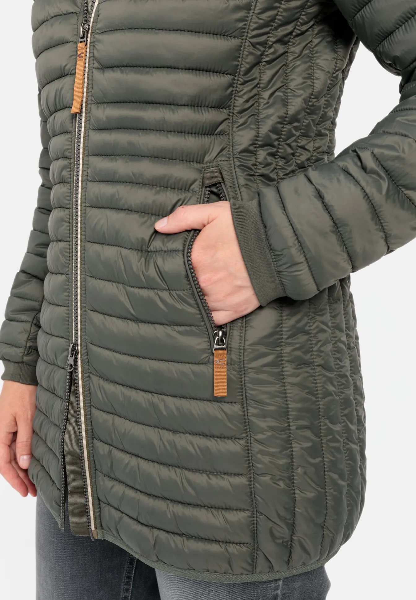 Damen Camel Active Jacken & Westen^Steppjacke aus recyceltem Polyamid