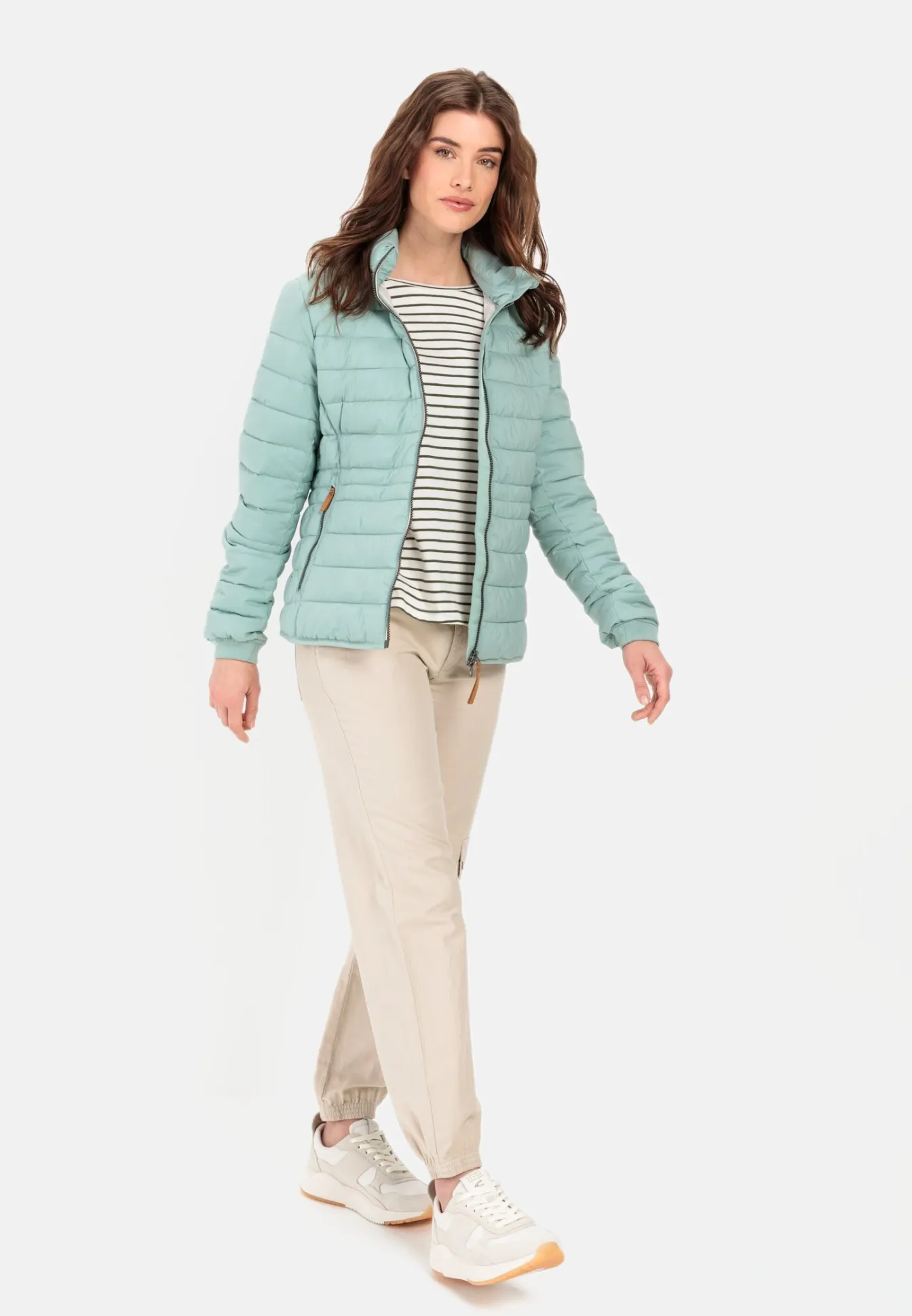 Damen Camel Active Jacken & Westen^Steppjacke mit abnehmbarer Kapuze