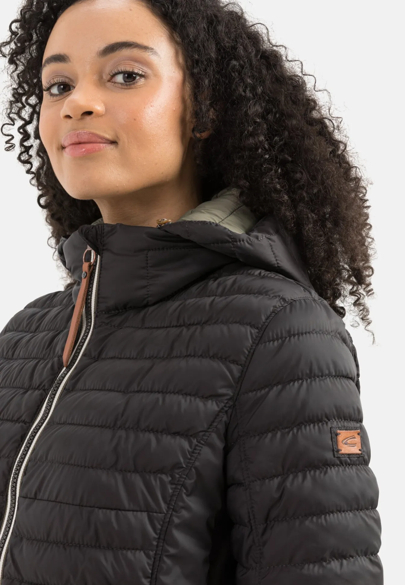 Damen Camel Active Jacken & Westen^Steppjacke mit abnehmbarer Kapuze