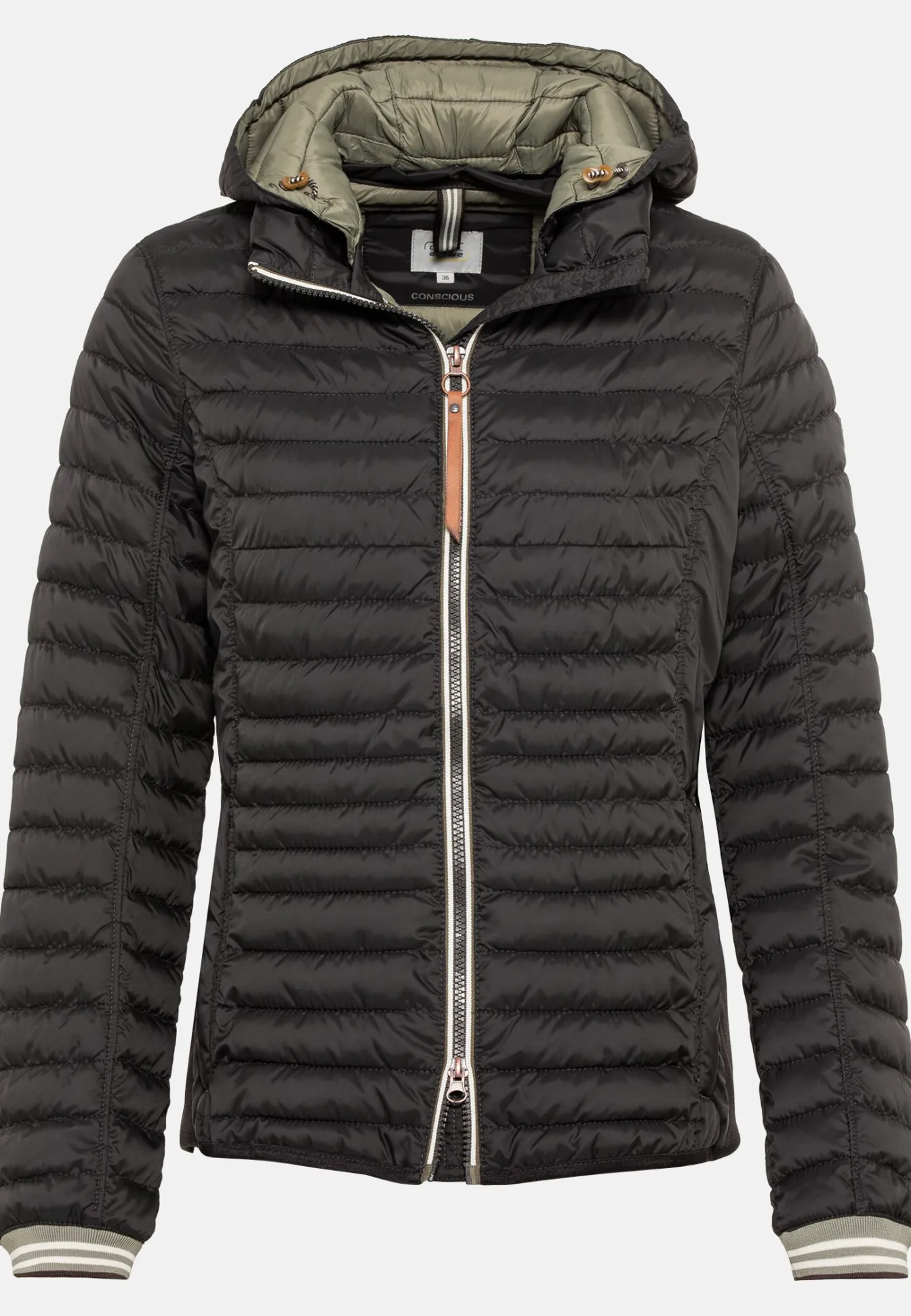 Damen Camel Active Jacken & Westen^Steppjacke mit abnehmbarer Kapuze