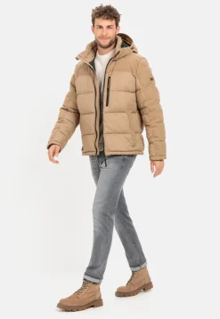 Herren Camel Active Jacken & Westen^Steppjacke mit Cordbesatz