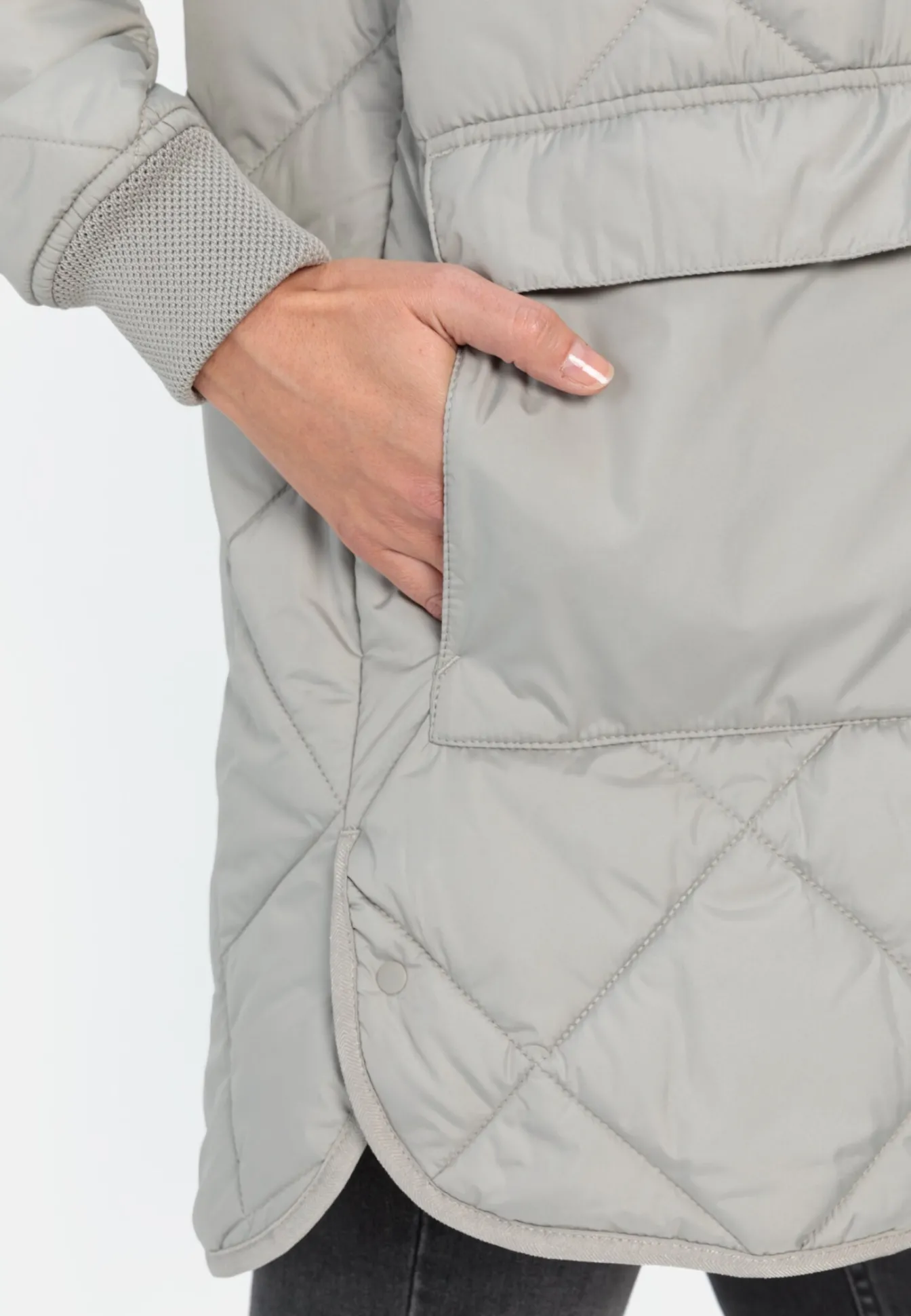 Damen Camel Active Jacken & Westen^Steppmantel aus recyceltem Polyester