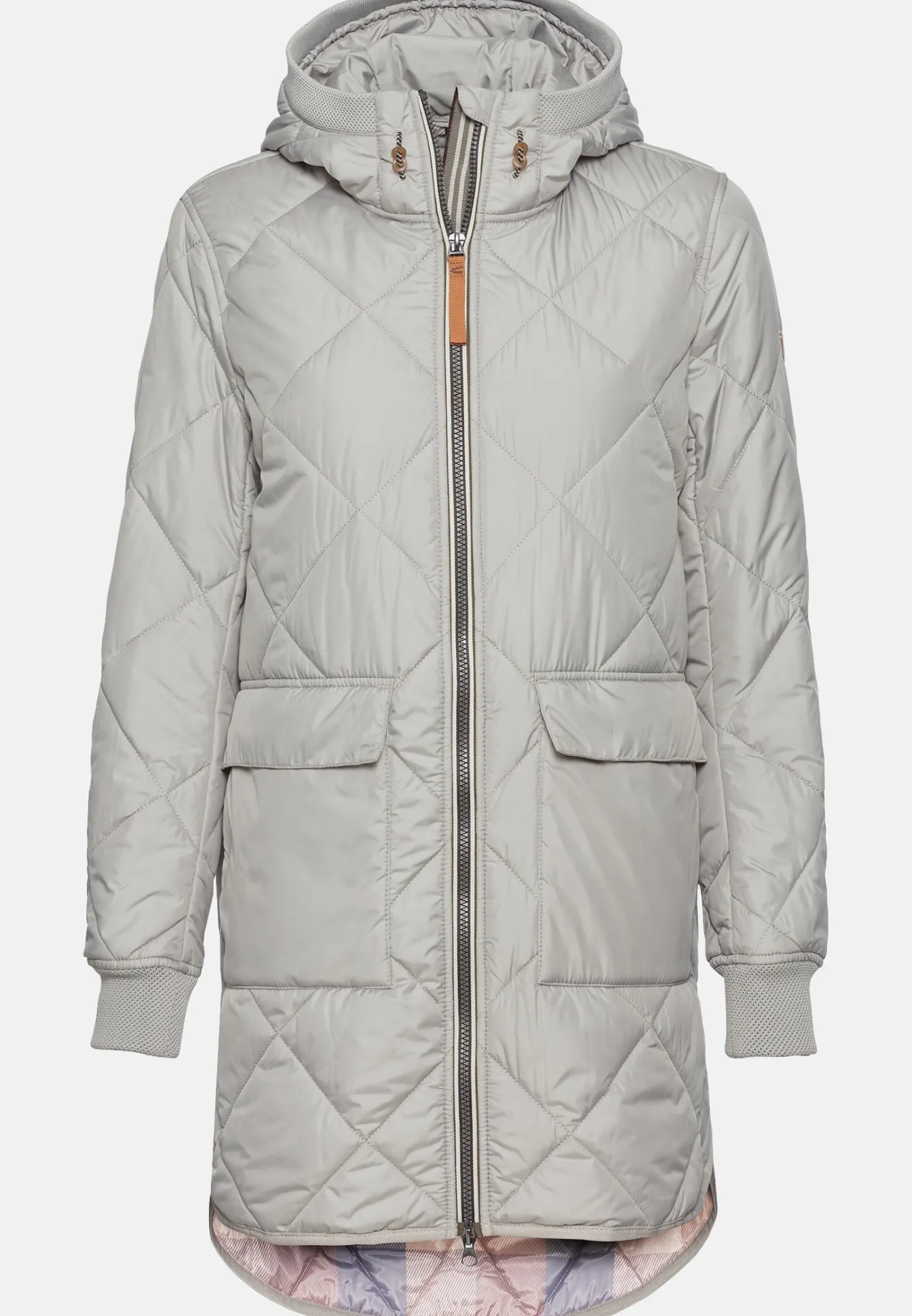 Damen Camel Active Jacken & Westen^Steppmantel aus recyceltem Polyester