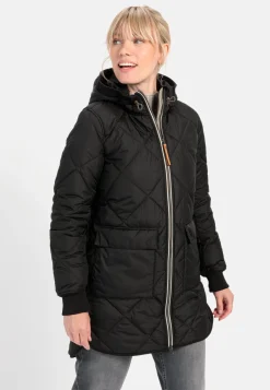 Damen Camel Active Jacken & Westen^Steppmantel aus recyceltem Polyester