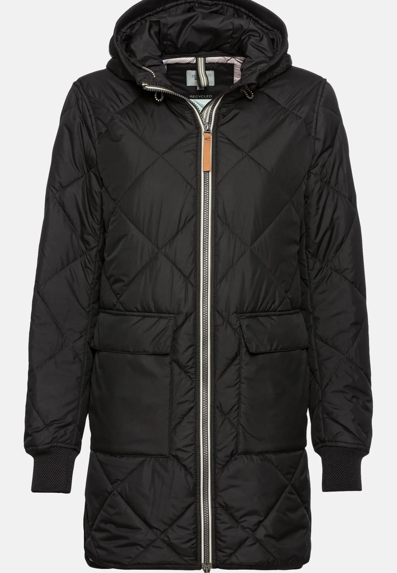 Damen Camel Active Jacken & Westen^Steppmantel aus recyceltem Polyester