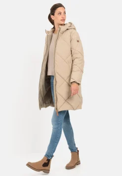 Damen Camel Active Jacken & Westen^Steppmantel aus recyceltem Polyester