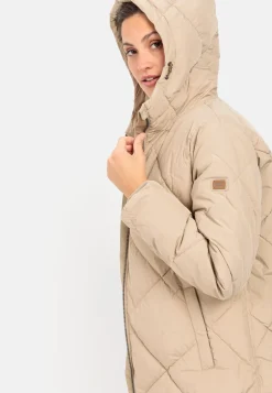 Damen Camel Active Jacken & Westen^Steppmantel aus recyceltem Polyester