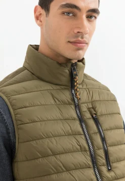 Herren Camel Active Jacken & Westen^Steppweste aus einem recyceltem Polyester