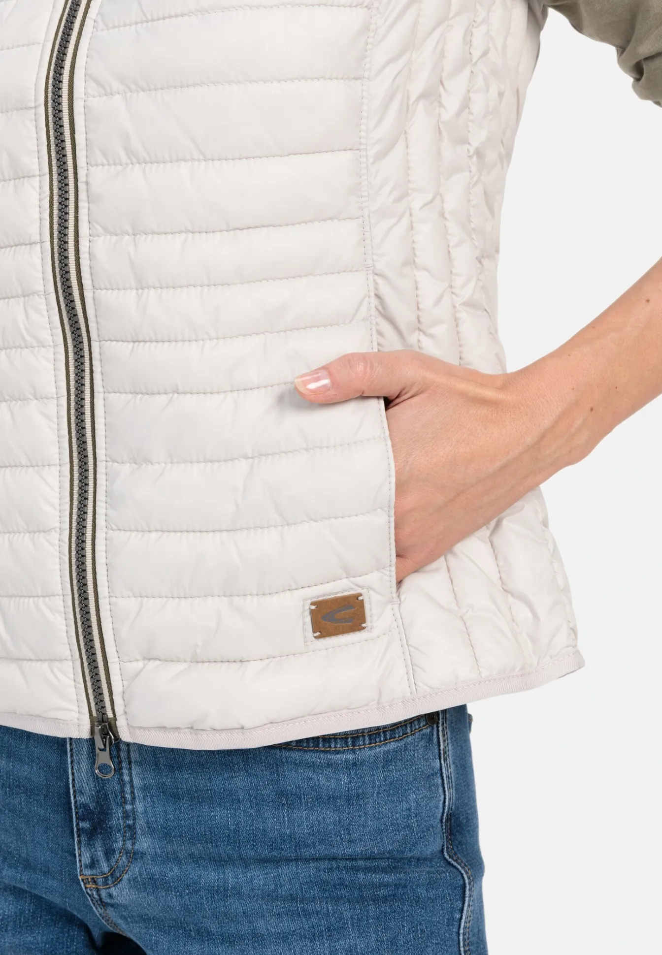 Damen Camel Active Jacken & Westen^Steppweste aus recyceltem Polyamid