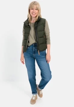 Damen Camel Active Jacken & Westen^Steppweste aus recyceltem Polyester