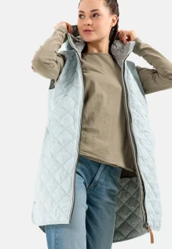 Damen Camel Active Jacken & Westen^Steppweste aus recyceltem Polyester