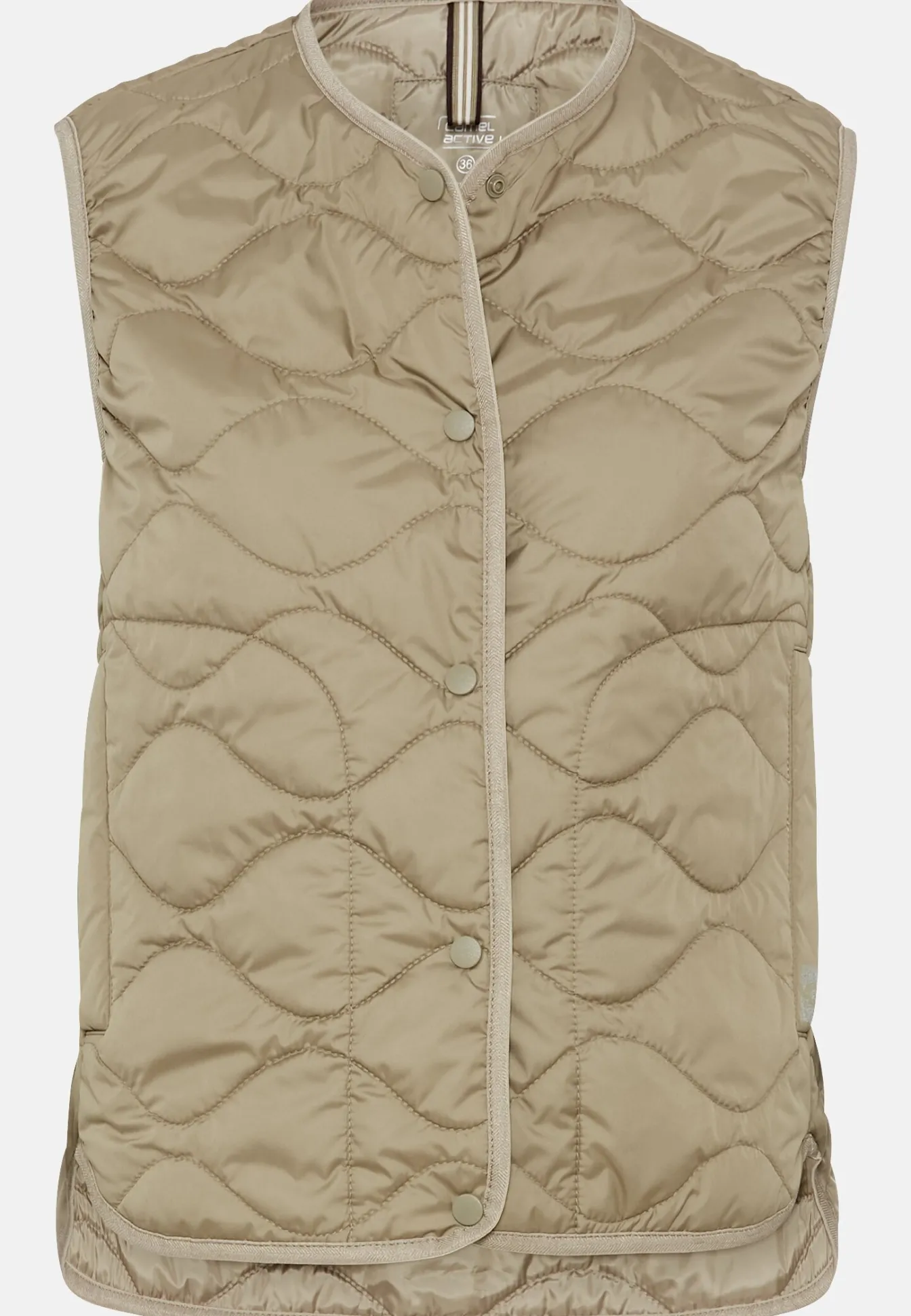 Damen Camel Active Jacken & Westen^Steppweste aus recyceltem Polyester