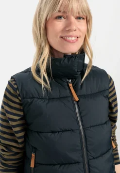 Damen Camel Active Jacken & Westen^Steppweste aus recyceltem Polyester