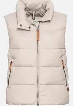 Damen Camel Active Jacken & Westen^Steppweste aus recyceltem Polyester