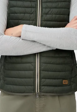 Damen Camel Active Jacken & Westen^Steppweste aus recyceltem Polyamid
