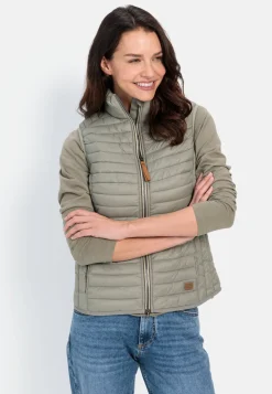 Damen Camel Active Jacken & Westen^Steppweste aus recyceltem Polyamid