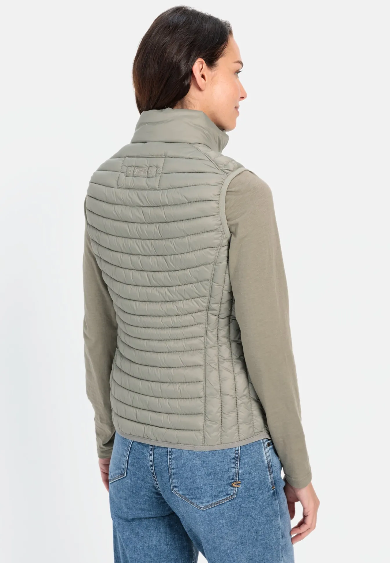 Damen Camel Active Jacken & Westen^Steppweste aus recyceltem Polyamid