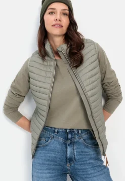 Damen Camel Active Jacken & Westen^Steppweste aus recyceltem Polyamid