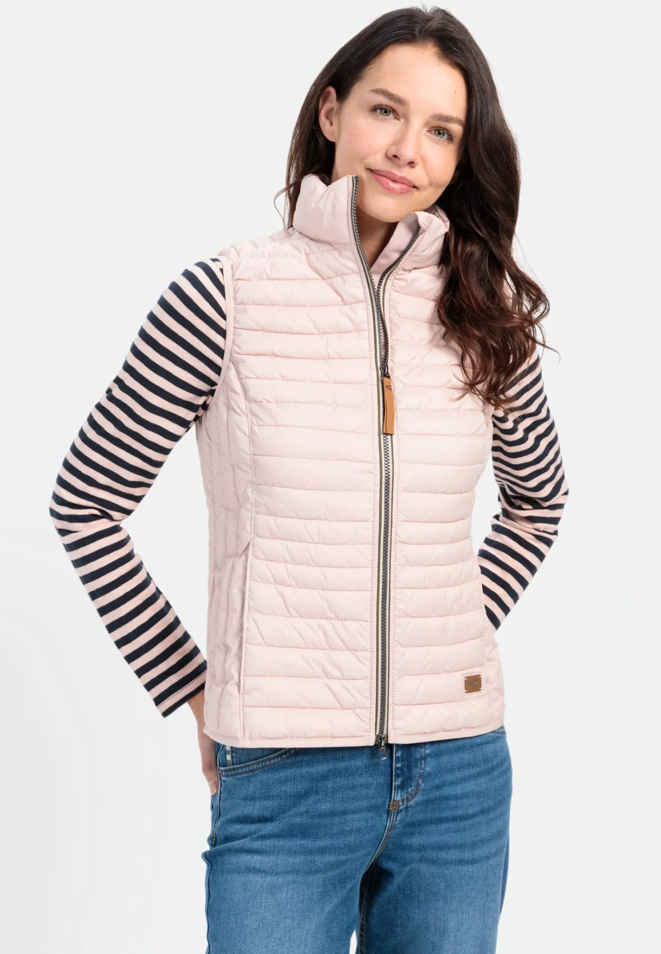 Damen Camel Active Jacken & Westen^Steppweste aus recyceltem Polyamid