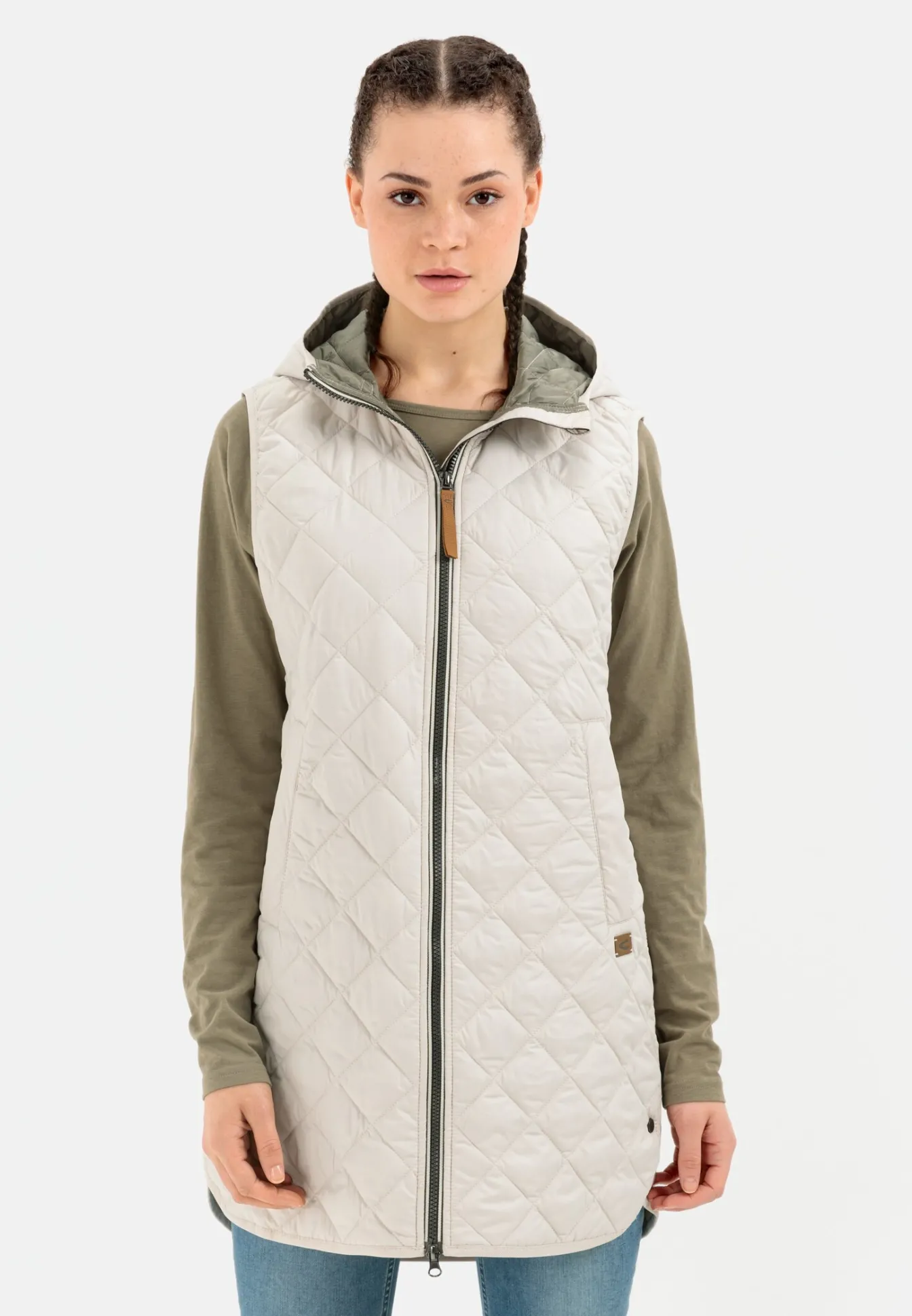 Damen Camel Active Jacken & Westen^Steppweste aus recyceltem Polyester