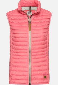 Damen Camel Active Jacken & Westen^Steppweste mit reflektierenden Details