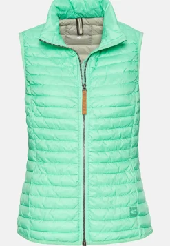 Damen Camel Active Jacken & Westen^Steppweste mit reflektierenden Details