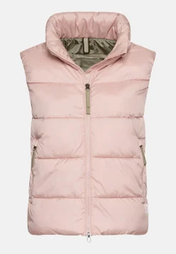 Damen Camel Active Jacken & Westen^Steppweste mit 2-Wege-Reißverschluss