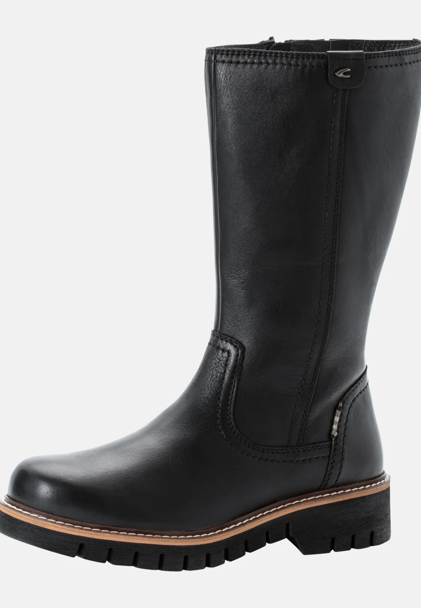 Damen Camel Active Stiefel & Boots^Stiefel aus Leder mit Reißverschluss