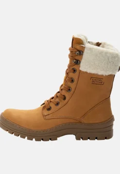 Damen Camel Active Stiefel & Boots^Stiefel aus Nubukleder mit warmem Wollfutter