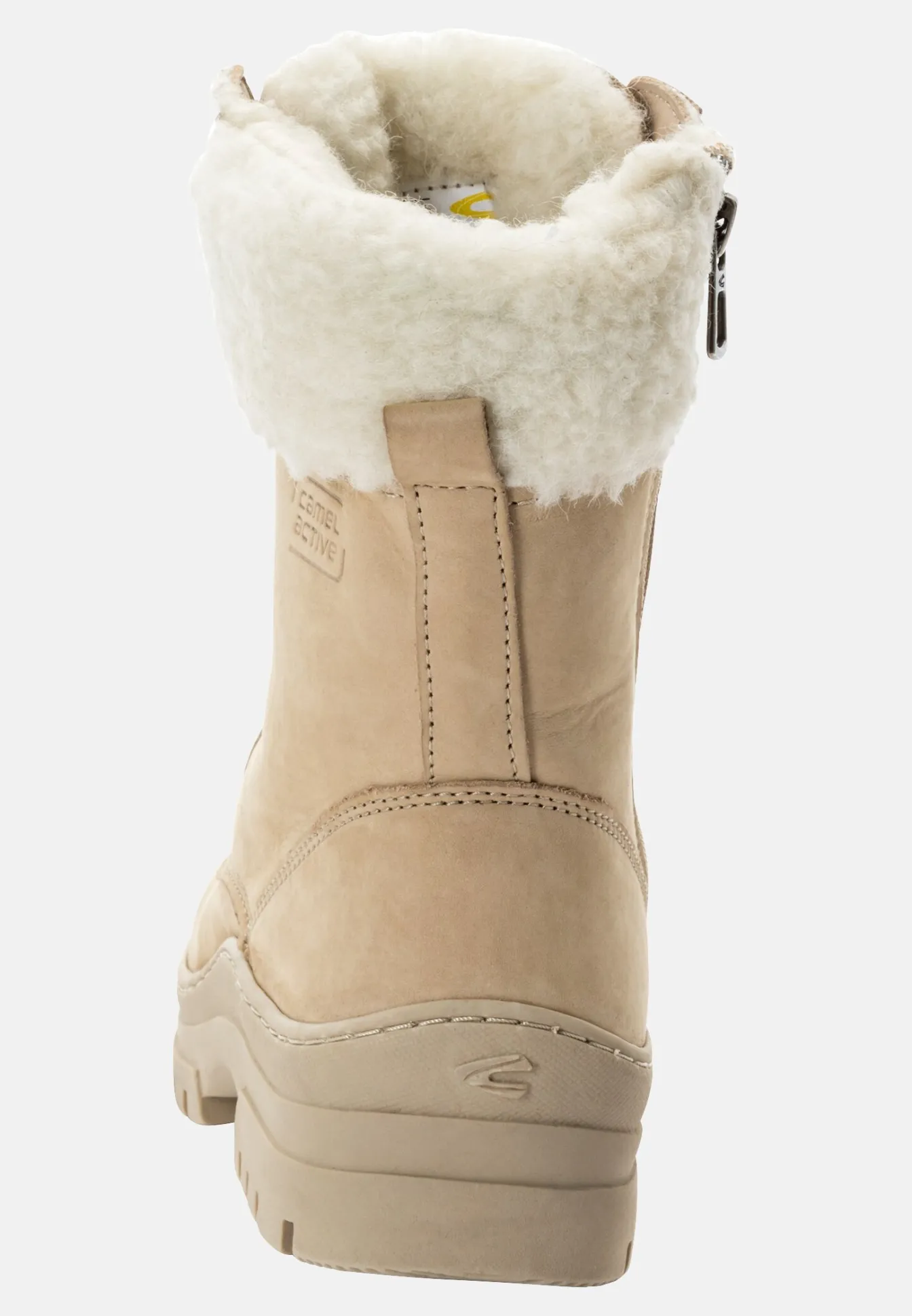Damen Camel Active Stiefel & Boots^Stiefel aus Nubukleder mit warmem Wollfutter