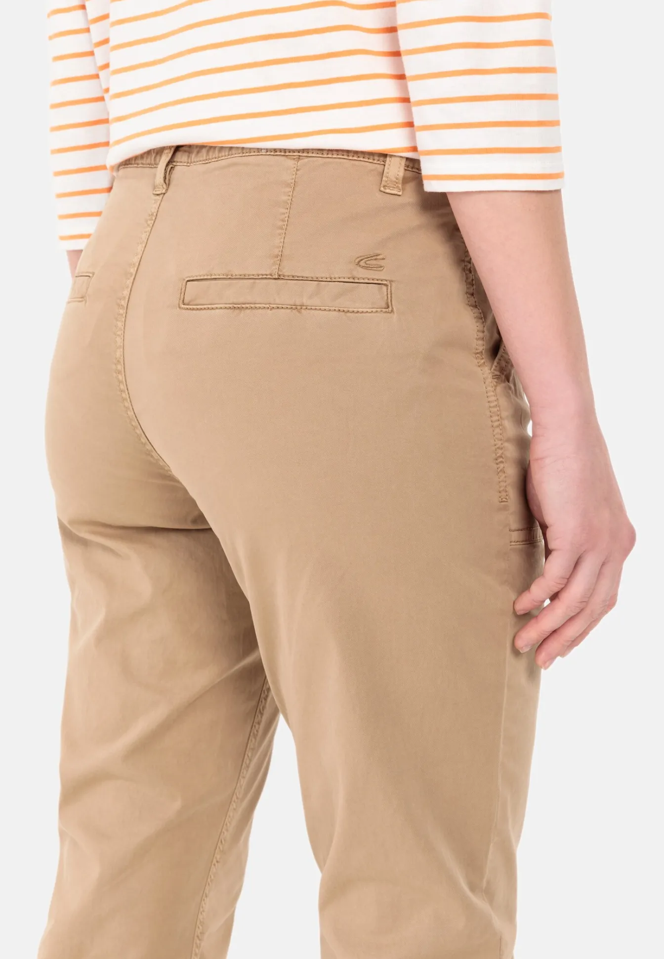 Damen Camel Active Hosen^Straight Fit Worker Chino