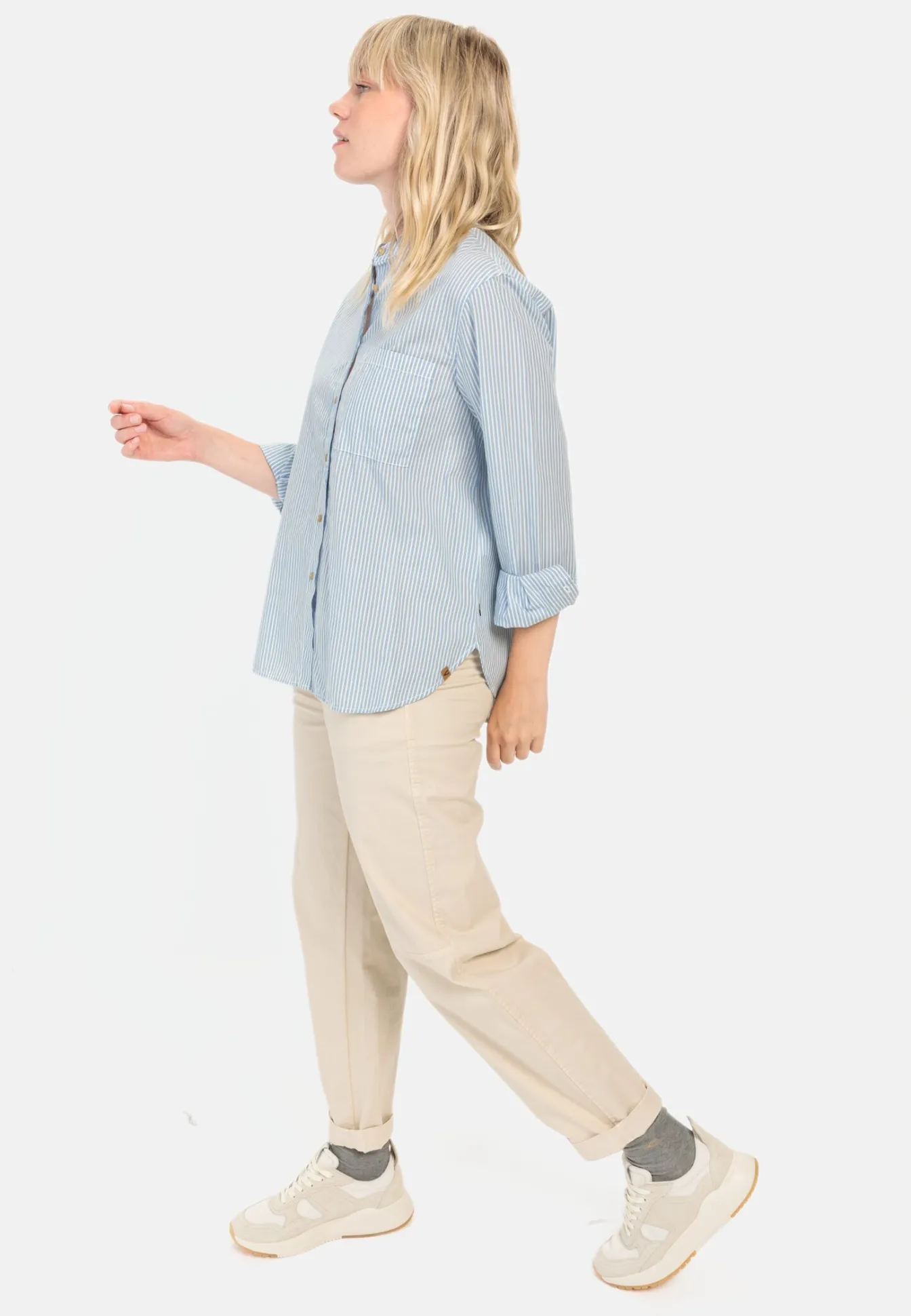 Damen Camel Active Blusen^Streifenbluse im Relaxed Fit