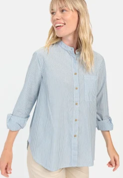 Damen Camel Active Blusen^Streifenbluse im Relaxed Fit