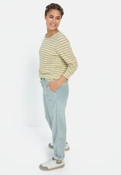 Damen Camel Active T-Shirts & Polos^Streifenshirt aus Organic Cotton