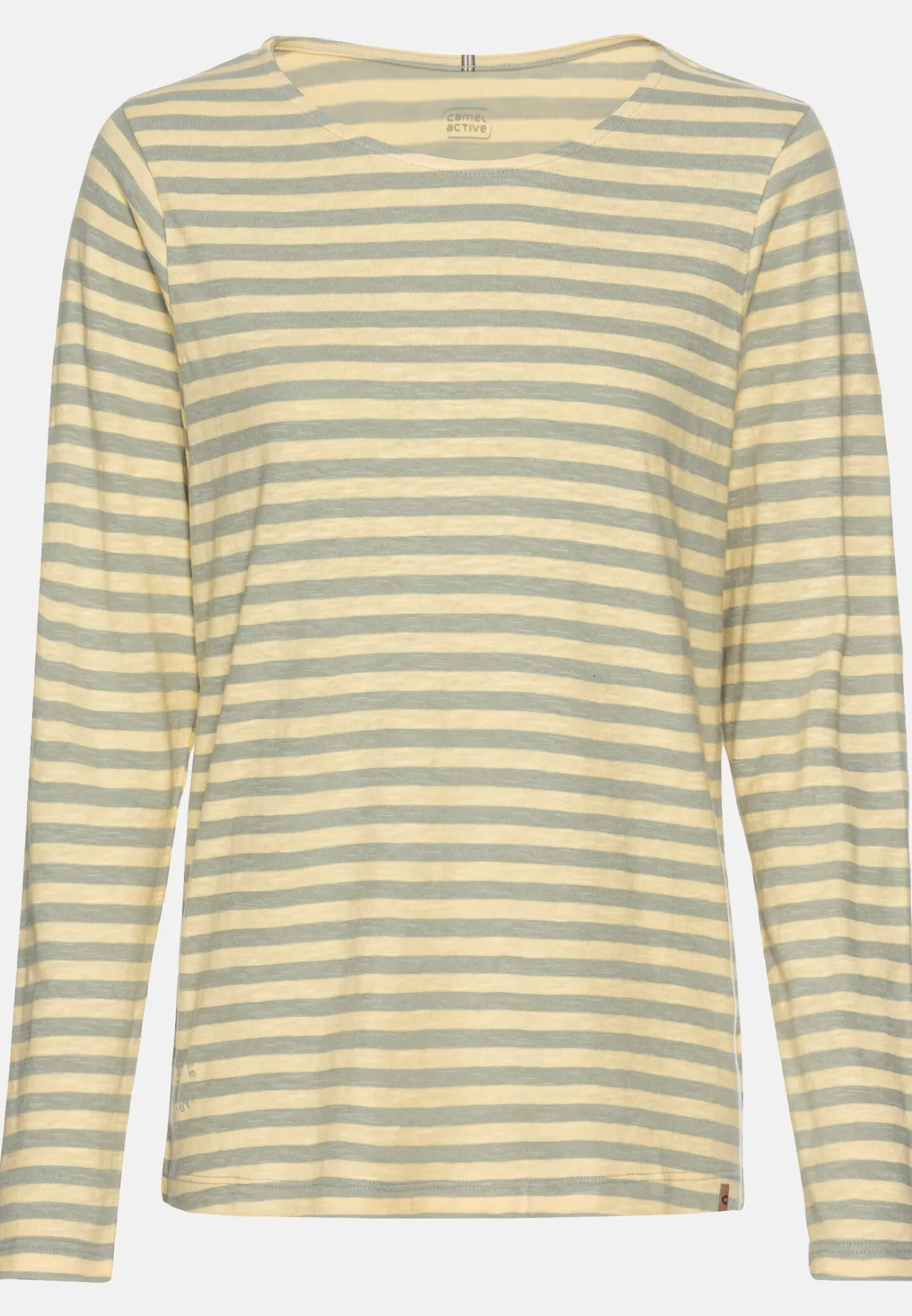 Damen Camel Active T-Shirts & Polos^Streifenshirt aus Organic Cotton
