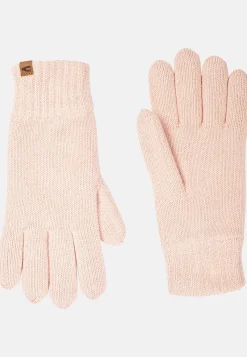Damen Camel Active Handschuhe^Strickhandschuhe aus einem Baumwoll-Kaschmir-Mix