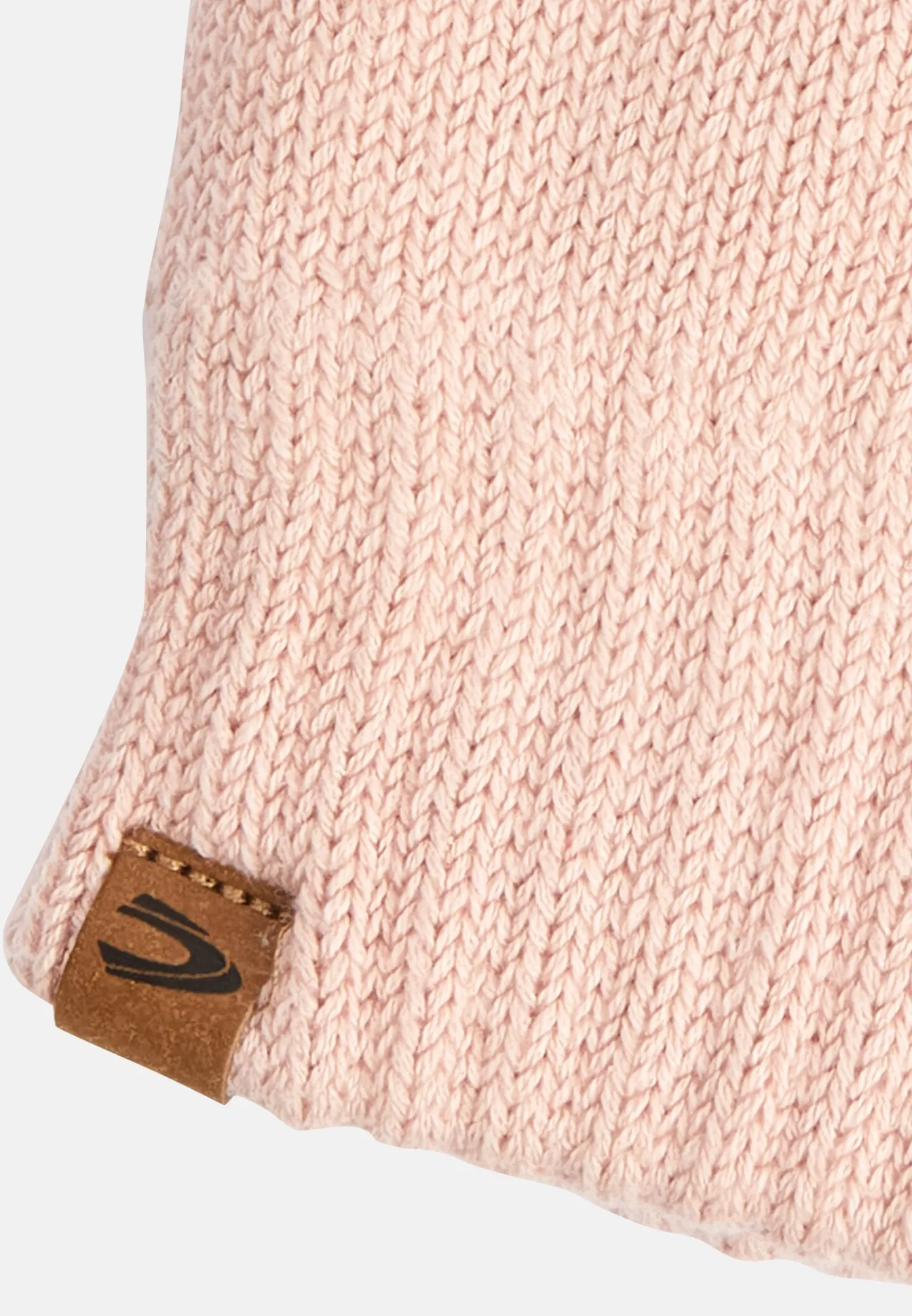 Damen Camel Active Handschuhe^Strickhandschuhe aus einem Baumwoll-Kaschmir-Mix