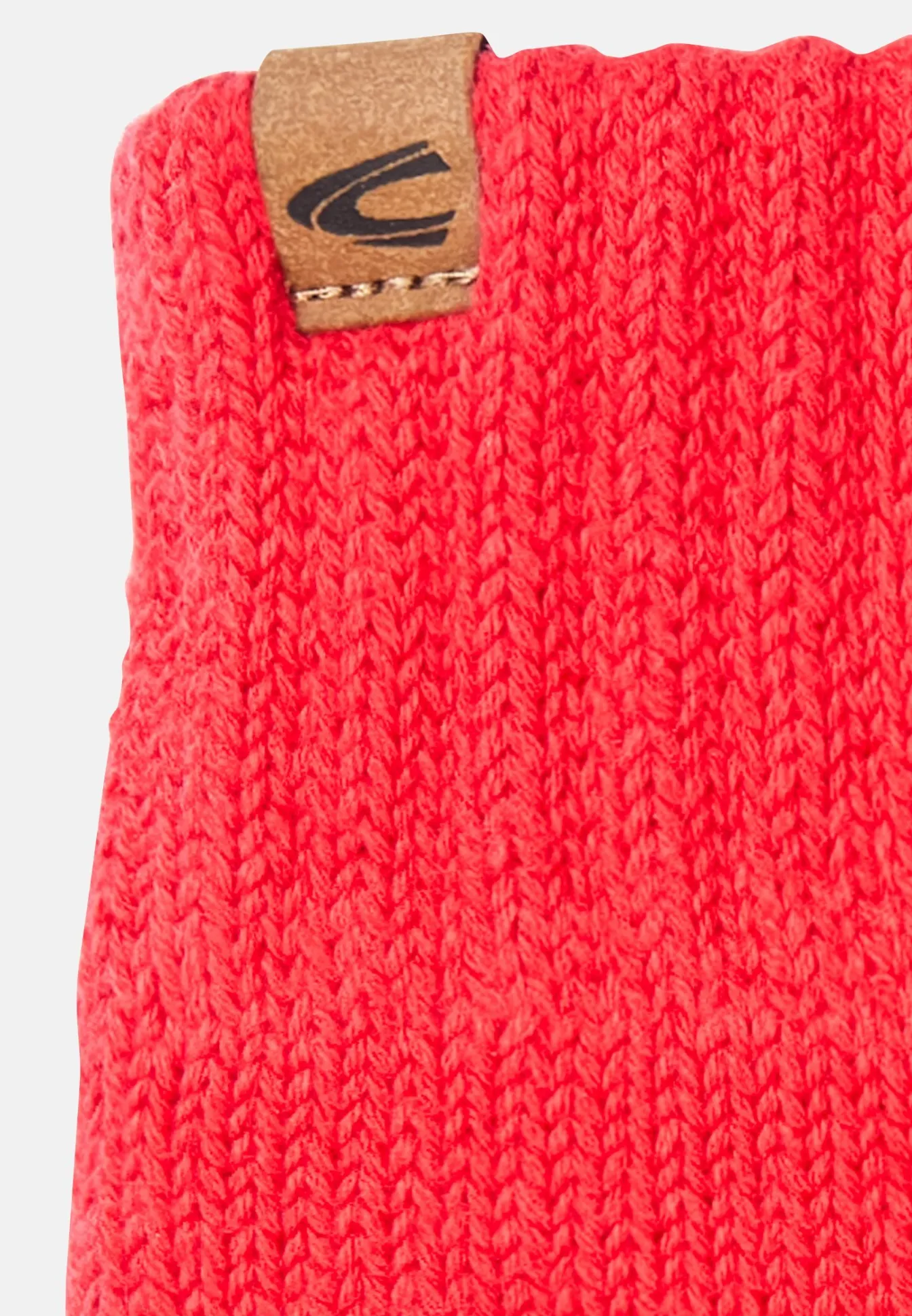 Damen Camel Active Handschuhe^Strickhandschuhe aus einem Baumwoll-Kaschmir-Mix
