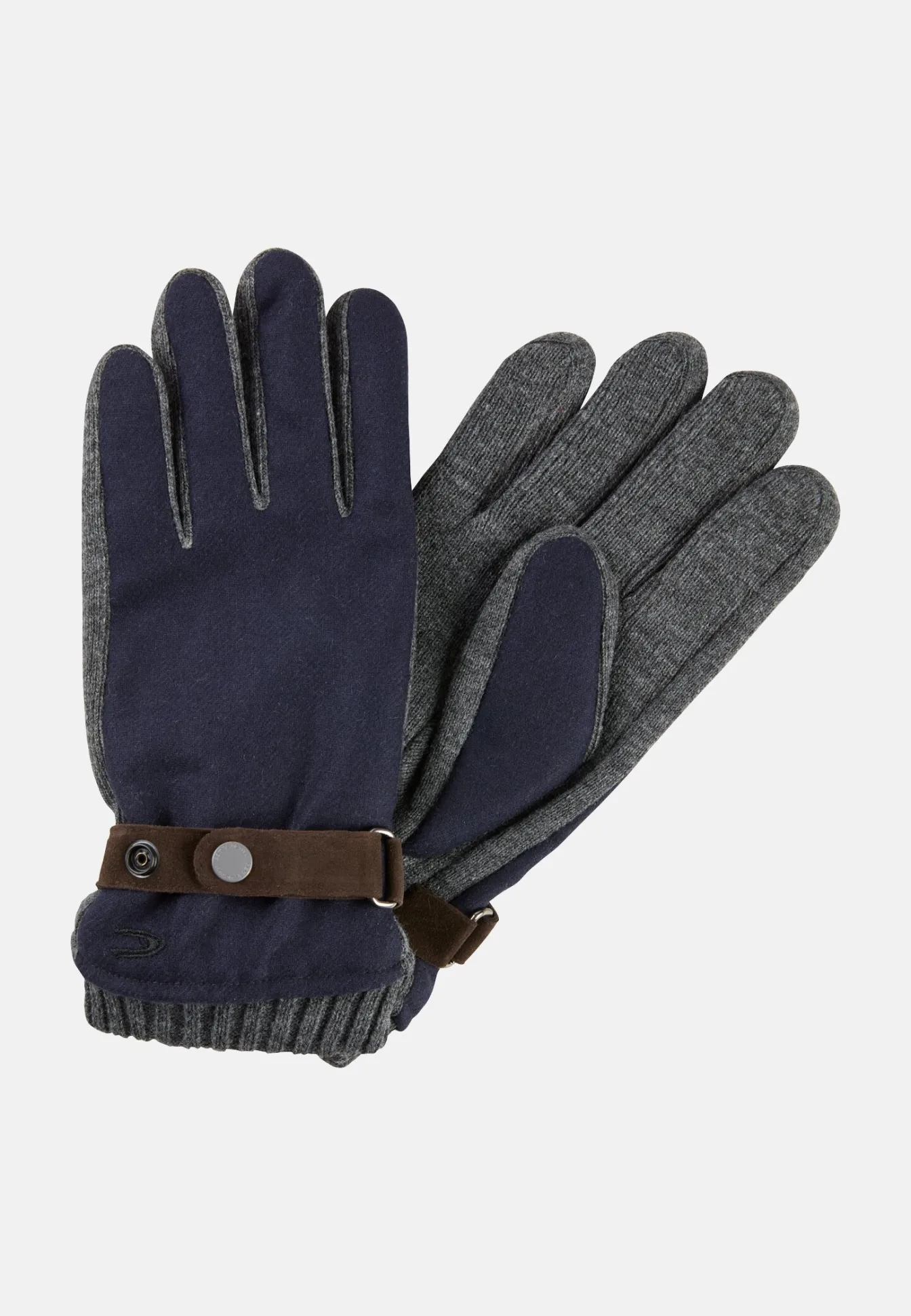 Herren Camel Active Handschuhe^Strickhandschuhe mit Fleecefutter