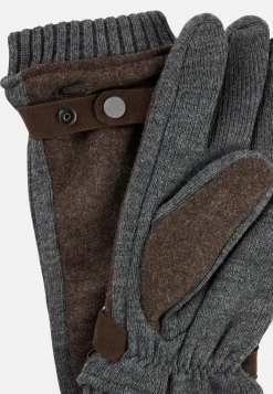 Herren Camel Active Handschuhe^Strickhandschuhe mit Fleecefutter