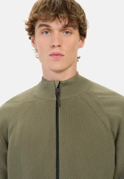 Herren Camel Active Pullover & Cardigan^Strickjacke aus atmungsaktivem Polyester