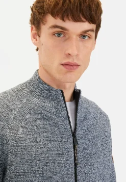 Herren Camel Active Pullover & Cardigan^Strickjacke aus Baumwolle
