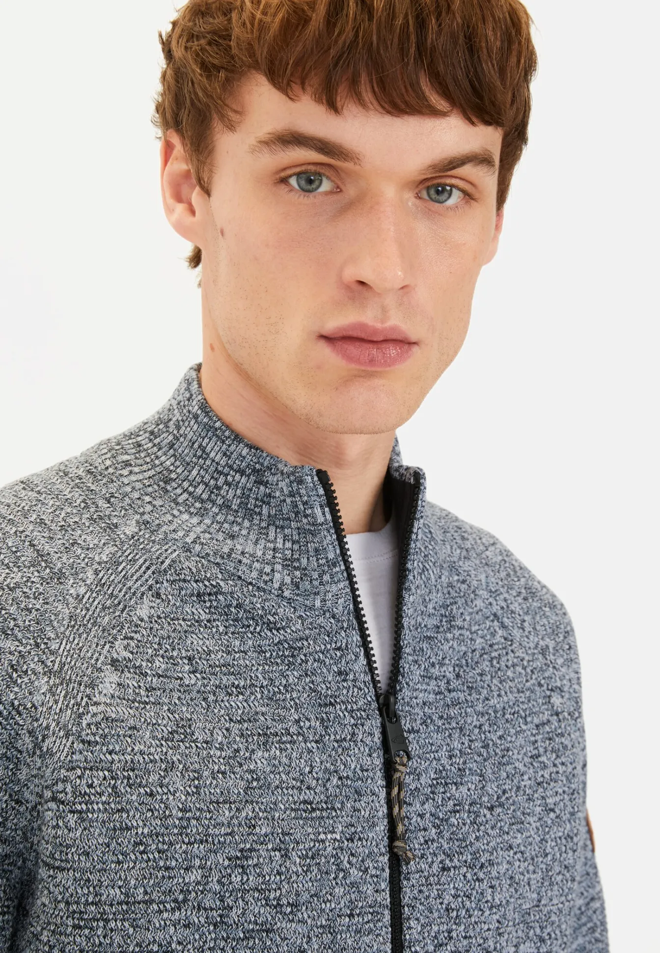 Herren Camel Active Pullover & Cardigan^Strickjacke aus Baumwolle
