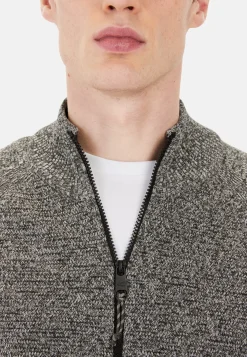 Herren Camel Active Pullover & Cardigan^Strickjacke aus Baumwolle