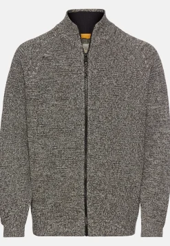 Herren Camel Active Pullover & Cardigan^Strickjacke aus Baumwolle