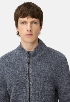 Herren Camel Active Pullover & Cardigan^Strickjacke aus einem soften Baumwollmix