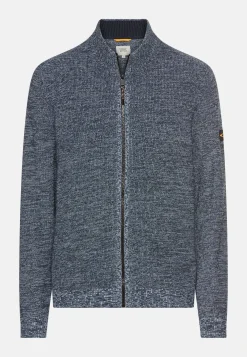 Herren Camel Active Pullover & Cardigan^Strickjacke aus einem soften Baumwollmix