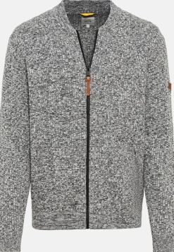 Herren Camel Active Pullover & Cardigan^Strickjacke aus einem soften Baumwollmix